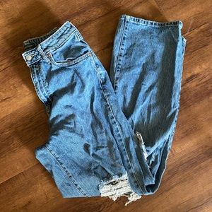 Highest ridge baggy Jean